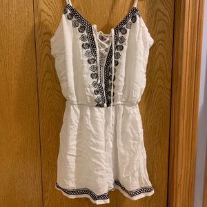White Romper NWT